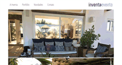 Desktop Screenshot of inventaevento.com.br